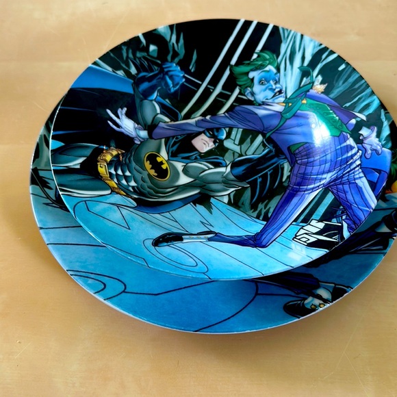 Batman and Joker plate and bowl set. Rare collectible. - Picture 1 of 7